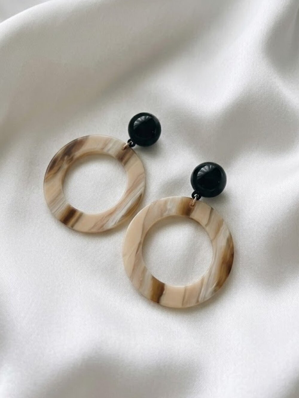 Ladies Brown Hoop